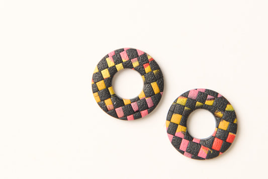 Dark Donut Stud