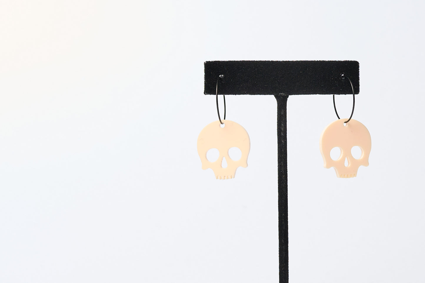 Skull Hoop Dangle