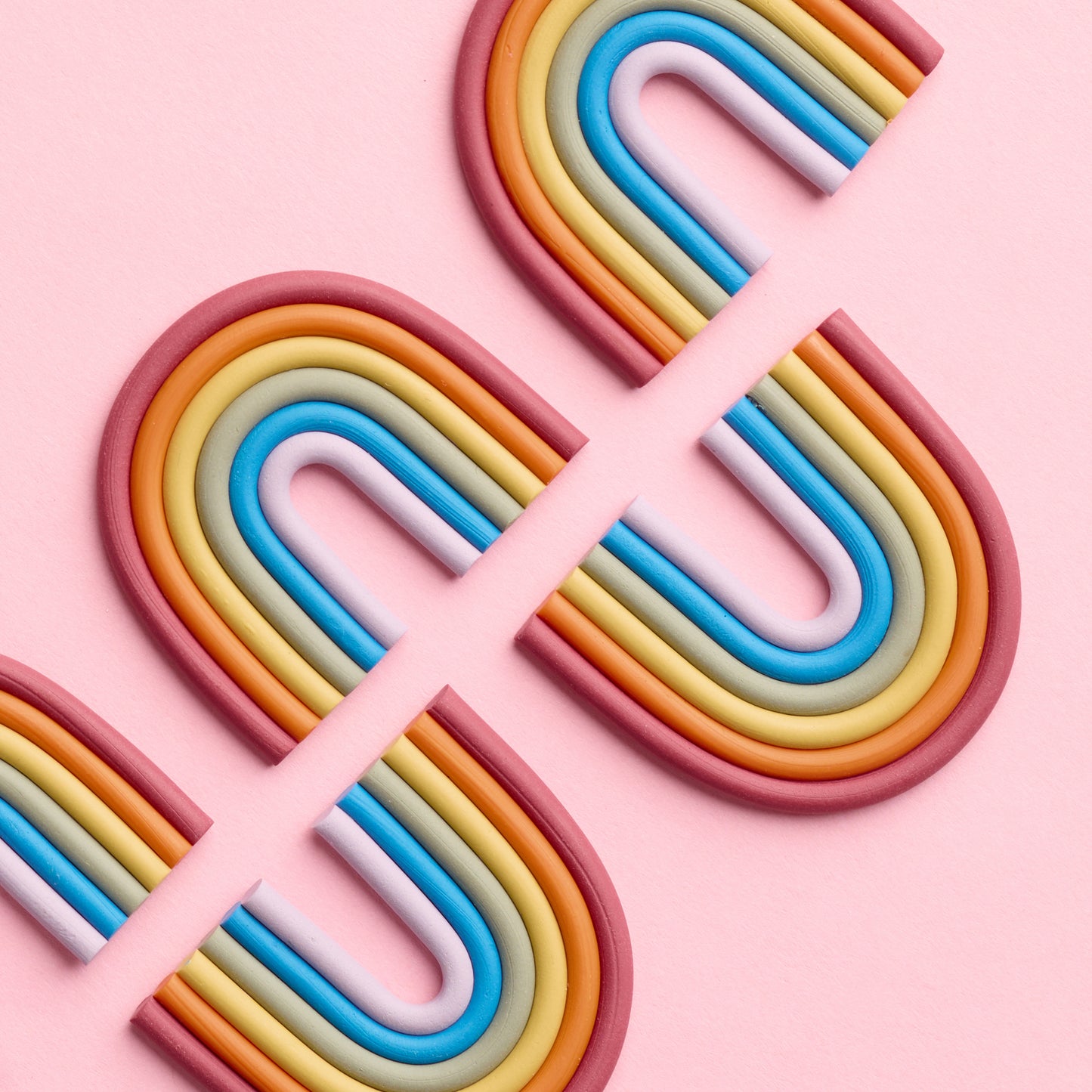 Rainbows at an Angle print
